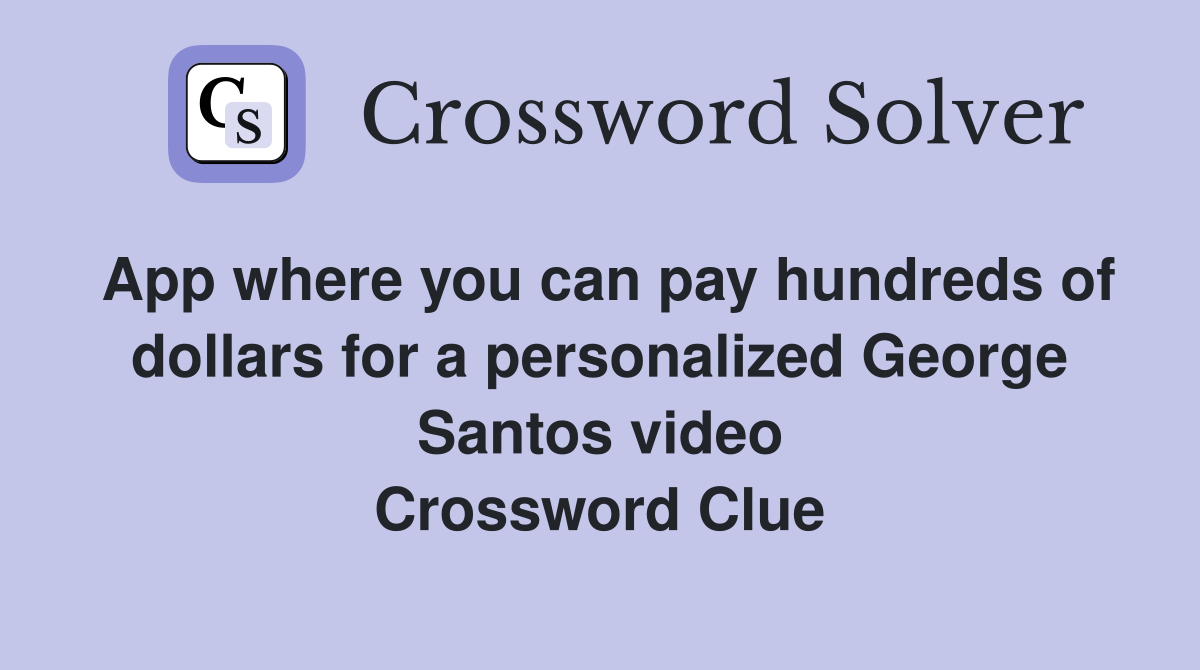 App where you can pay hundreds of dollars for a personalized